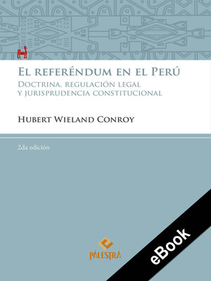 cover image of El referéndum en el Perú